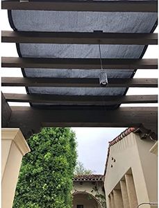 Formosa Covers Shade Sail Sun Screen Panel for Canopy, Gazebo, Pergola, Balconies, Porches, Patio Awning, Patio (10 ft x 10 ft, Screen Panel ONLY)