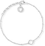 Thomas Sabo Women Charm Bracelet Charm Club 925 Sterling Silver X0231-001-12