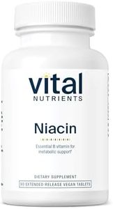 Vital Nutrients - Niacin - 90 Extended-Release Tablets per Bottle - 500 mg