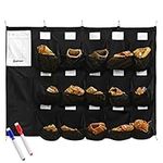 Get Out! Helmet Rack Baseball Dugout Organizer - 41x59in Hanging Baseball Helmet Holder for Softball and Youth Tee Ball