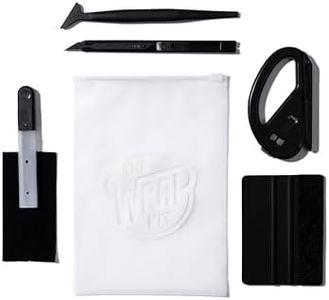 The Wrap Kit - Industry Certified Professional Car Wrap Tools, Vinyl Wrap Kit Includes Squeegee with Additional Felt, Retractable Utility Knife, Carbon Blades, Safety Cutter, Micro Squeegee