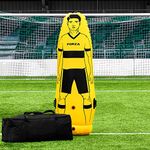 FORZA Pro Football Air Mannequin | Inflatable Football Free Kick Training Dummies (Standard Carry Bag, Senior Pack of 1)