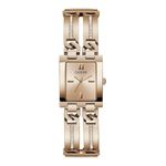 GUESS Analog Rose Gold Dial Women's Stainless Steel Rose Gold Band Watch-Gw0668L3