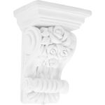 Hemobllo Small Corbels - Peel and Stick European Style Corbels Greek Column Corbels Decorative Roman Pillars Column Capitals Corbels Cornice Wall Corner Polyurethane Corbels Bracket