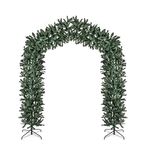 8ft (2.4m) Tall Premier Indoor / Outdoor Christmas Tree Arch in Green