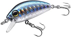 F1166-M102 L-Minnow, Color, Blue Black, 33mm 1-3/8"