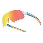 ROCKBROS Kids Polarized Sunglasses Cycling Glasses Sport Sunglasses UV400 Protection for Youth Boys Girls Age 8-14