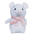 Webby Soft Steated Animal Plush Mouse Toy, Blue 26cm