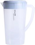 3 Litre/0.79 Gallon Plastic Pitcher with LidBPA-FREE Eco-Friendly juice containers with lids Water Jug for Hot/Cold Juice Beverage Ice Tea Kettle 102 oz Transparent