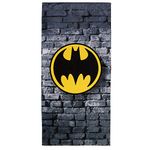 Franco Kids Cotton Bath/Pool/Beach Towel, 58 in x 28 in, Batman