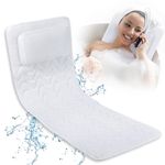 Full Body Bath Pillow White (Gray)