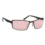 Migraine Glasses for Migraine Relief and Light Sensitivity Relief Terramed Sparrow Unisex Migraine Glasses Women or Men | Fl-41 Migraine Glasses for Computers Indoor Reading Photophobia Eye Strain (Graphite)