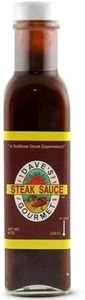 Dave's Gourmet Original Steak Sauce - Bold Tangy Tamarind & Orange Blend - No Heat - Perfect Marinade for Steaks, Ribs, Grilled Chicken & More - Vegan & Gluten-Free - 8oz (Pack of 1)
