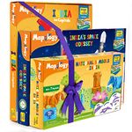 Imagimake Mapology - India Map Puzzle - Indian Rockets & Satellites - National Symbols of India - Educational & Learning Aid Kit - Puzzles for Kids for Age 5 Years+, Best Gift for Boys & Girls