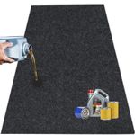 Ahpuhtan Oil Spill Mat for Garage, Garage Floor Oil Change Mat for Driveway Under Car, Oil Pads Drip Leak Mat with Weather Backing, Reusable, Washable, Non Slip (1 PACK-36 x 60 Inch)