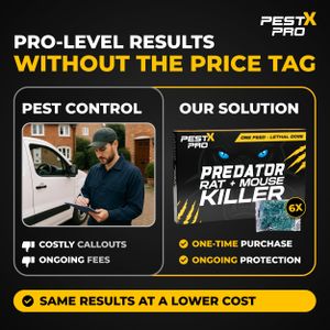 Pest X Pro Rat Killer 6-Pack – Rodent Control Bait