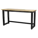 Sealey 1830mm Heavy-Duty Steel Adjustable Workbench with Wooden Worktop - APMS22