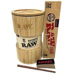 Reds Tips RAW Bamboo Six Shooter with 32 Piece King Size Cones