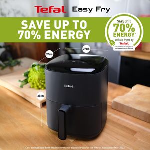 Tefal Easy Fry Max Air Fryer, 5L – Digital, 10 Programs, Black