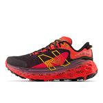 New Balance Fresh Foam X More Trail v2 Trail Running Shoes Black Electric Red