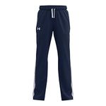 Under Armour boys Brawler 2.0 Pants , Academy Blue (408)/Mod Gray , Youth Large