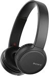 Sony WH-CH510 Wireless Bluetooth Headphones with Mic, 35 Hours Battery Life with Quick Charge, On-ear Style, Hands-Free Call, Voice Assistant - Black