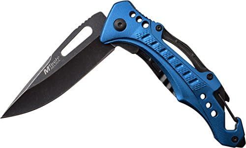 MTech USA Ballistic MT-A705G2-BL Spring Assist Folding Knife, Blue