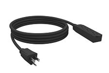 Stanley 31913 NCC31913 CordMAX 3-Outlet Shop Extension Cord, 12 Feet, Black