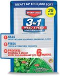 BioAdvanced 3-In-1 Weed and Feed for Southern Lawns, Granules, 25 lb, 10,000 Sq Ft