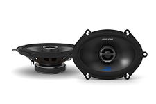 Alpine S-S57 5x7 Inch Coaxial Speaker Set