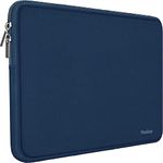 13 Inch Laptop Case,Resistant Neoprene Laptop Sleeve/Notebook Computer Pocket Case/Tablet Briefcase Carrying Bag Compatible with MacBook Pro,MacBook Air,Notebook Computer-(Dark Blue)