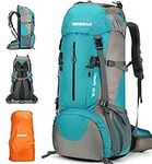 HINIHAO 70L Hiking Backpack with Ra