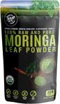 SUPREME HERBALS, 100% Raw and Pure Moringa Leaf Powder. Organic Certified Moringa Leaf. Natural Superfood with Essential Amino Acids, Antioxidants, and Omega 3, 8 oz Resealable Bag.