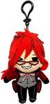 Black Butler 3'' Plush Key Chain - Grell