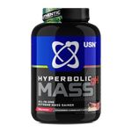 USN Hyperbolic Mass Strawberry Cheesecake 2kg: High Calorie Mass Gainer Protein Powder for Muscle Building and Weight Gain - Improved Formula & Flavour with 7.5g Creatine Monohydrate and Less Sugar