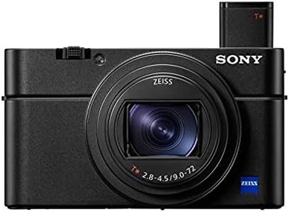 Sony RX100 VII | Appareil Photo Expert Premium Compact (Capteur de Type 1.0, Optique Zeiss 24-200mm f/2.8-4.5, Suivi de l'œil en Temps Réel (Humains et Animaux), vidéo 4K, écran inclinable)