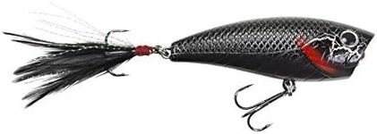 Lunkerhunt Impact Crush | Popper Fishing Lure, Hard Bait Fishing Lure for Bass Fishing | Popping Action to Attract Trout and Pike | Fresh and Saltwater Fishing Lure