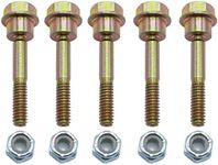 （Set of 5） 580790401 Snow Throwers Shear Bolts and Nuts fits for Husqvarna 539976978, 595086601 AYP 588077502 2 Stage Snow Blowers 570XP 575XP