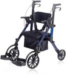 Elenker 2 in 1 Rollator Walker & Tr