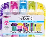 I Love To Create Tulip One Step Tie Dye Ultimate 5 Color Kit, 59 Pieces, multicolored, 31675