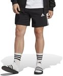 adidas Sportswear Essentials 3-Stripes French Terry Men's Shorts, Black, Small