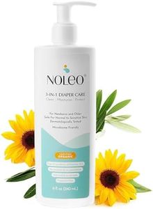 Multipurpose Organic Diaper Care - EWG Verified (8oz) - Baby Cleanser, Baby Lotion Unscented Unfragranced - Replace Zinc Oxide Diaper Rash Cream - Baby Diaper Rash Ointment to Protect Baby Skin