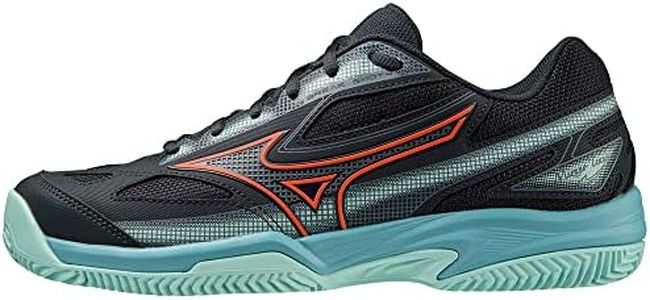 Mizuno Break Shot 4 Cc Zapatos de tenis para Unisex adulto, Azul (Collegiate Blue/Soleil/Tanager Turquoise), 43 EU