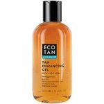 EcoTan Face and Body Tanning Accelerator Gel 200ml, Stimulates, Boosts, Prolongs & Protects Natural Tan, with Aloe Vera, Soothes & Hydrates Skin, Fast Absorbing & Non-Greasy