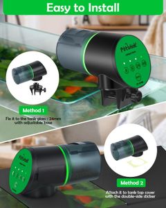 Petbank Automatic Fish Feeder – Battery Operated Aquarium Food Dispenser with Timer