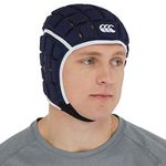 Canterbury Unisex Reinforcer Rugby Headguard, Padded Scrum Cap, Navy, XL