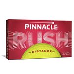 Pinnacle Rush Golf Balls, Yellow (15 Ball Pack)