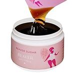 Beaver Sugar Wax Kit – Home Hair Removal Body Wax For Women, Easy To Use Less Painful, Gentle On Skin - 100% Natural For All Skin Types – Get 3 Months Of Sexy Swagger In One Jar