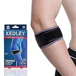 Kedley Tennis Elbow/Golfer’s Elbow Support Strap | Medical Grade Compression Brace | Precise Clasp for Tennis or Golfer Elbow | Fully Adjustable, Lightweight, Pain Relief and Protects Forearm