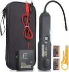Proster Automotive Wire Tracker Short and Open Circuit Finder, Car Electrical Diagnostic Tool for DC 6-24V Wire Break Locator Cable Testerwith 7-Inch Flexible Probe, Wire Stripper